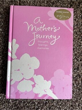 A Mother's Journey Guided Journal - Pink Floral Cover